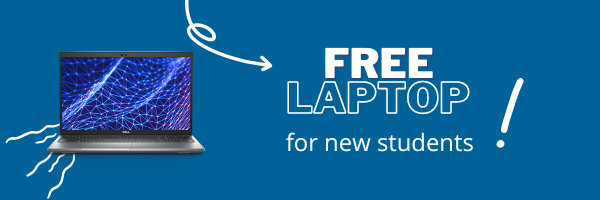 Free laptop for New Students